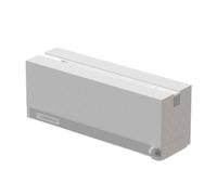 siduytin Il diffusore di oli essenziali con spegnimento automatico gode della funzione di sicurezza integrata dell'aromaterapia del diffusore di fiamma del diffusore, Bianco rettangolare