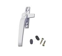 siduytin Maniglia per finestra Hardware per la casa Leva Maniglie di bloccaggio per battenti Camera da letto Balcone Installa facilmente antiruggine professionale, Sinistra Bianca