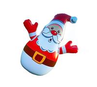 siduytin Natale Giardino Bambola Decorativa Illuminazione in PVC Decorazione di Babbo Natale Ornamento di Natale IP68 Decorazione Gonfiabile Impermeabile