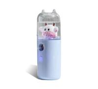 siduytin Nebulizzatore Ricaricabile Idratante 30ml Umidificatore Fogger Vaporizzatore per il viso che viaggia strumento di bellezza per interni ed esterni, Tipo 1 blu