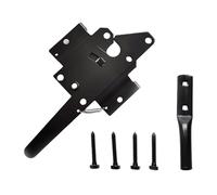 siduytin Serratura di sicurezza per cancello da giardino, cerniera per recinzione resistente, facile da installare, protezione della proprietà con robusta ferramenta in, accessori per cancelli