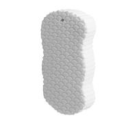 siduytin Spazzola in spugna delicata sulla pelle per un'esperienza simile a una spa a casa Spazzola per doccia scrubber per il corpo con spugne da bagno esfolianti in PVA, bianco