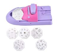 siduytin Stampante per unghie Strumento artistico fai-da-te La costruzione durevole garantisce un supporto duraturo per gli appassionati di nail art Creatività Macchina per stampante multifunzione per