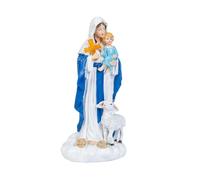 siduytin Statuetta di Madre con funzione di luce notturna solare per elevare l'estetica e la sacralità degli spazi abitativi. Luce solare decorativa religiosa, regalo per la mamma.