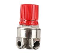 siduytin Valvola regolatrice di pressione del compressore della pompa dell'aria per la riverniciatura dell'auto, Tre buchi, 7x4 cm