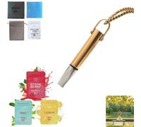 Siebkorb Catena per smettere di fumare con filtri per diversi gusti, autentica sensazione di fumo per smettere di fumare in modo efficace, Acciaio inossidabile
