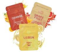 Siebkorb Filtro interno aromatizzato: arancio, limone, pompelmo, filtro aria respiratoria con olio essenziale naturale, filtro respiratorio Quitgo