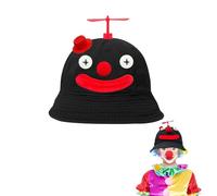 SIEBOLD Cappello eliche,Cappello con eliche,Cappello Elicottero,Divertente Clown Cappello Festa,Adatto Per Adulti E Bambini Sport Viaggi All'Aperto Per Feste di Regali Forniture per Feste