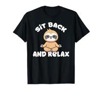 Siediti E Rilassati Bradipo Sit Back And Relax Maglietta