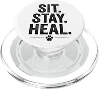 Siediti, resta, guarisci, stile vintage di Pet Therapy. PopSockets PopGrip per MagSafe