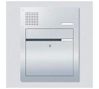 Siedle F CL BF3A 01 B-0 Briefkasten frontseitige Entnahme Audio Classic, Edelstahl gebürstet (210007722-00)