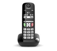 SIEE270BK 4250366865096 GIGASET E270 (NERO) - TELEFONO CORDLESS SENIOR - VIVAVOC
