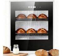 SIEEOUR 40l Scatola Di Proofing Della Pasta Elettrica Per Panificio, Armadio Di Fermentazione Commerciale Con Controllo Della Temperatura Regolabile (20-50°C) E Umidità, Perfetto Per Pane