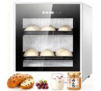 SIEEOUR 40l Scatola Di Proofing Pane Con Controllo Umidità, Macchina Di Proofing Pasta Elettrica Con Temperatura Regolabile E Timer, Per Fermentazione Uniforme Di Pane, Pasta Pizza