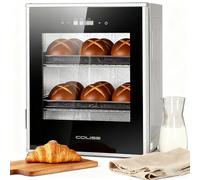 SIEEOUR Acciaio Inossidabile 40l Apparecchio Di Proofing Pasta, Armadio Commerciale Di Fermentazione Pane Con Controllo Temperatura E Umidità Regolabili, Scatola Di Proofing Elettrica Per Panificio