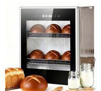 SIEEOUR Apparecchio Di Proofing Pasta Elettrica Capacità 40l, Macchina Di Proofing Fermentazione Per Panificio Con Temperatura Regolabile (20-50°C) E Timer, Per Pane Professionale, Pasta Madre