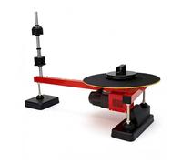 SIEEOUR Macchina Avvolgitrice Film Stretch Elettrica, Attrezzo Dispenser Macchina Imballaggio Pallet, Avvolgitore Pallet Stretch, Diametro Piattaforma Girevole 40 Cm, Per Imballaggio Pallet