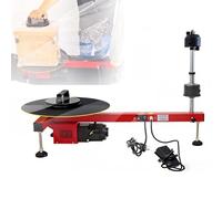 SIEEOUR Macchina Elettrica Per Avvolgimento Pallet Con Film, Avvolgitore Film Resistente, Strumento Imballaggio Tensione Automatica,Compatibile Con Film Stretch 0-27,5", Per Logistica