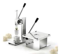 SIEEOUR Macchina Manuale Per Panini Al Vapore, Macchina Cinese Per Bao, M-acchina Semi-Automatica Per Produrre Baozi, Costruzione In Acciaio Inossidabile, Alta Efficienza Per Mense(A-small)