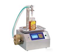 SIEEOUR Macchina Per Riempimento Di Miele, Macchina Per Riempimento Di Pasta, Con Regolazione Altezza 0-40cm, Macchina Per Riempimento Di Sciroppo Con Costruzione, Per Sciroppo Di Pera