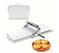 SIEEOUR Macchina Per Rollare La Pasta, Macchina Per Stendere La Pasta Economica Per Panificatori Domestici, Macchina Da Bancone Manuale,Crea Impasto Per Pizza E Pasticceria Perfetto(Type300)