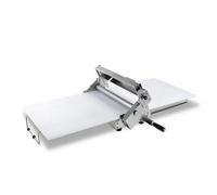 SIEEOUR Macchina per Sfogliare la Pasta,Macchina per Stendere la Pasta Manuale in Acciaio Inossidabile,Rullo a Spessore Regolabile da Banco con Tavola Pieghevole per Pizza, Pasticceria(Type300)