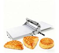 SIEEOUR Macchina Per Stendere La Pasta,Macchina Per Stendere La Pasta Per Panificatori Domestici,Rullo Manuale Compatto In Acciaio Inossidabile 304 Con Impostazioni Regolabili Per Pizza(Type400)