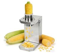 SIEEOUR Macchina Sbucciatrice Di Mais, Sgranatrice Automatica Elettrica Con Tramoggia 6.5cm, Rimozione Rapida Per Mais Fresco/Cotto, Elettrodomestico Versatile Per Zuppa Di Mais E Piatti
