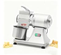 SIEEOUR Macinino Formaggio per Servizio Alimentare, 900w Grattugia Formaggio Elettrica Commerciale,Macchina Pesante Duty in Acciaio Inossidabile con Scudo di Sicurezza,per Formaggio in Blocco