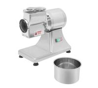 SIEEOUR Macinino per Formaggio Commerciale, Macchina per Grattugiare Formaggio Elettrica Alta Potenza 900w,Costruzione in Acciaio Inossidabile Grande capacità,per Servizi di Ristorazione