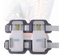 SIEEOUR Manual Adjustable Lumbar Traction Device, Spinal Decompression Back Stretcher, 450N Max Decompression Belt for Lower Back Pain Relief & Spinal Support, Bilateral and Unilateral Modes