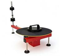 SIEEOUR Pressafilo Elettrico, Avvolgitore Film Resistente, Banco Dispenser Film Stretch, Tavolo Pallet Per Ritiro Film 0-70 Cm,25w,Per Logistica,Materiali Spedizione,Scatole Cartone Pacchi