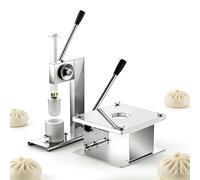 SIEEOUR Produttore Commerciale Di Baozi, Macchina Per Fare Panini, Macchina Semi-Automatica Per Panini Al Vapore, Acciaio Inossidabile, Alta Efficienza 400-500 Panini/Ora, Per Mense(B-medium)
