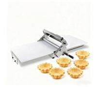 SIEEOUR Rullo per Pasta Manuale, Macchina per Stendere la Pasta 304 in Acciaio Inossidabile con Tavola Pieghevole, Macchina per Pressare Manuale da Banco, per Pasta per Pizza(Type400)