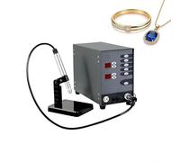 SIEEOUR Saldatrice Ad A-rco Ad Argon Pulsato 100w,Saldatore Gioielli Semi-Automatico,Saldatrice A Punti 60hz,Kit Macchina Saldatore A Punti Gioielli Per Saldatura Senza Saldatura Braccialetti