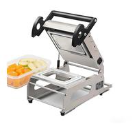 SIEEOUR Sigillatrice Termica Manuale Per Vassoiani Sandwich, Macchina Imballatrice Sigillante Alimentare, 7-8 Volte/Min Uso Commerciale, Per Conservare Freschezza Carne, Verdure & Frutta