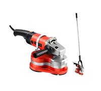 SIEEOUR Smerigliatrice Per Calcestruzzo 3800W, Levigatrice Calcestruzzo Elettrica Manuale, Levigatrice Cartongesso Velocità Variabile Per Pietra, Superfici Calcestruzzo