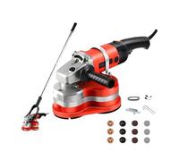 SIEEOUR Smerigliatrice Per Calcestruzzo Portatile 3800W, Levigatrice Calcestruzzo,Macchina Levigatrice Pavimenti Tre Teste,Resistenza Alte Temperature Per Levigatura Politura Pavimenti Cemento