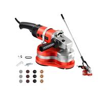 SIEEOUR Smerigliatrice Per Calcestruzzo Professionale 3800W, Levigatrice Calcestruzzo Manuale Con Ruote Diamantate Per Levigare Pietra, Calcestruzzo, Cemento, Marmo E Rimozione Sottostrato