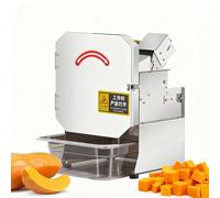 SIEEOUR Tagliaverdure Elettrico Compatto, 200w Tritatore di Erbe da Cucina Commerciale Con Funzione Macchina per Tagliare Porri, Spessore 1.3-35mm, Porta 70mm, Per Erbe Come Prezzemolo