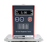 SIEEOUR Tester Rugosità Digitale, Alta Precisione 0,01μm, Calibro 4 Parametri Con Display Led Ra/Rq 0,05-15,0μm Rz/Rt 0,1-50,0μm, Con Blocco Calibrazione E Custodia, Per Ispezione Parti