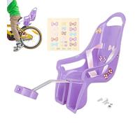 Siège De - 25 x 15 x 12 cm Siège De Pour Vélo Enfant | Accessorio Vélo Fille Chaise Transport Rose, Porte-Poupe Décoratif Avec Autocollants, Fille Pour Jeux Dë Rôle Et Balades Extérieur