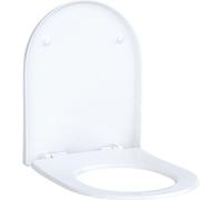 Sedile WC Keramag Acanto Slim con coperchio, 500605, a sgancio rapido, con meccanismo automatico di chiusura soft-closing