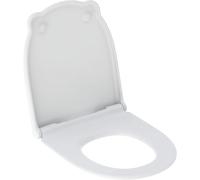 Sedile per WC Geberit Bambini, con meccanismo di chiusura morbida, 502.970., Colorazione: bianco - CM