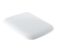 Sedile per WC Geberit iCon Square, bianco, con chiusura ammortizzata, 500837011 - 500.837.01.1