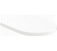 Siège de WC Villeroy & Boch Subway 3.0, ovale, SoftClose, QuickRelease, 374x438x42mm, 8M42S1R7, 8M42S1R7, Colorazione: Pure Black