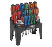 Siegen S01090 cacciavite, chiave esagonale & bit set 44PC