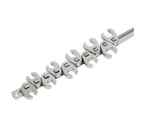 Siegen S0845 Crows Piedi Chiave Set 10pc Dado Svasato 3/8""Sq Drive Metrico