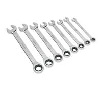 Siegen S0984 Combinazione Set Chiavi a Cricchetto 8pc Cuscinetto