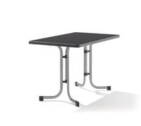 Sieger Tavolo Pieghevole Boulevard con Piano Decorativo in Mecalit PRO